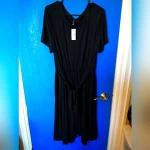 Lane Bryant black cocktail dress